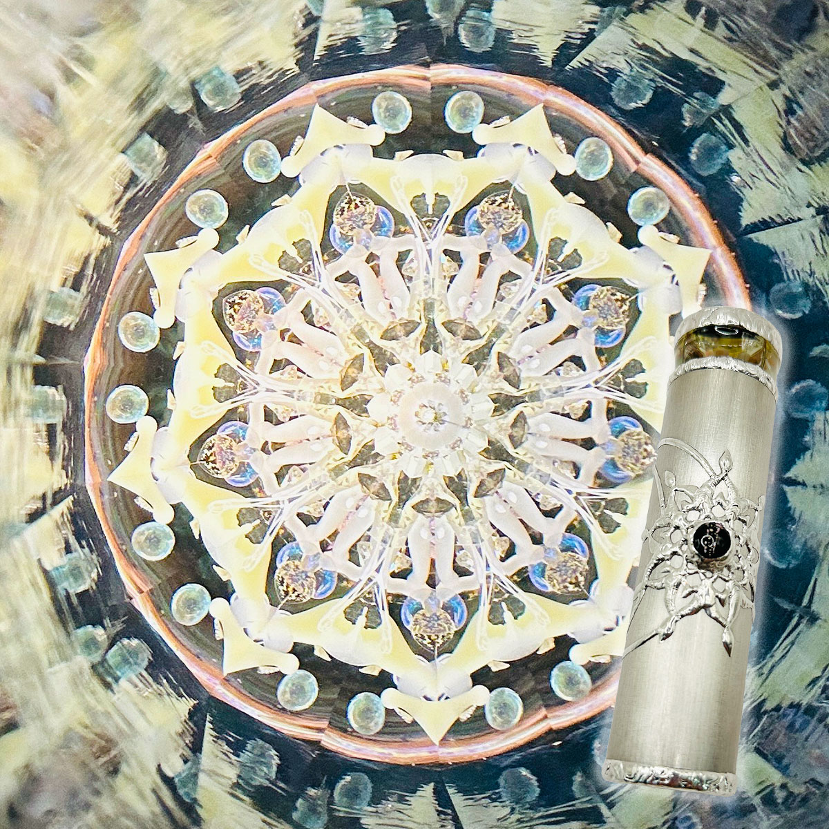 万華鏡 オイルタイプ 月の華 黄 mk-moonflower